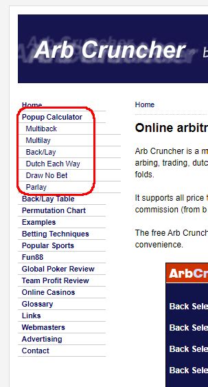 arbcruncher|arb calculator uk.